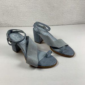 Calvin Kelvin Coleen 34E8668 Ankle Strap Sandals Women's Size‎ 7 Petal Blue 7990